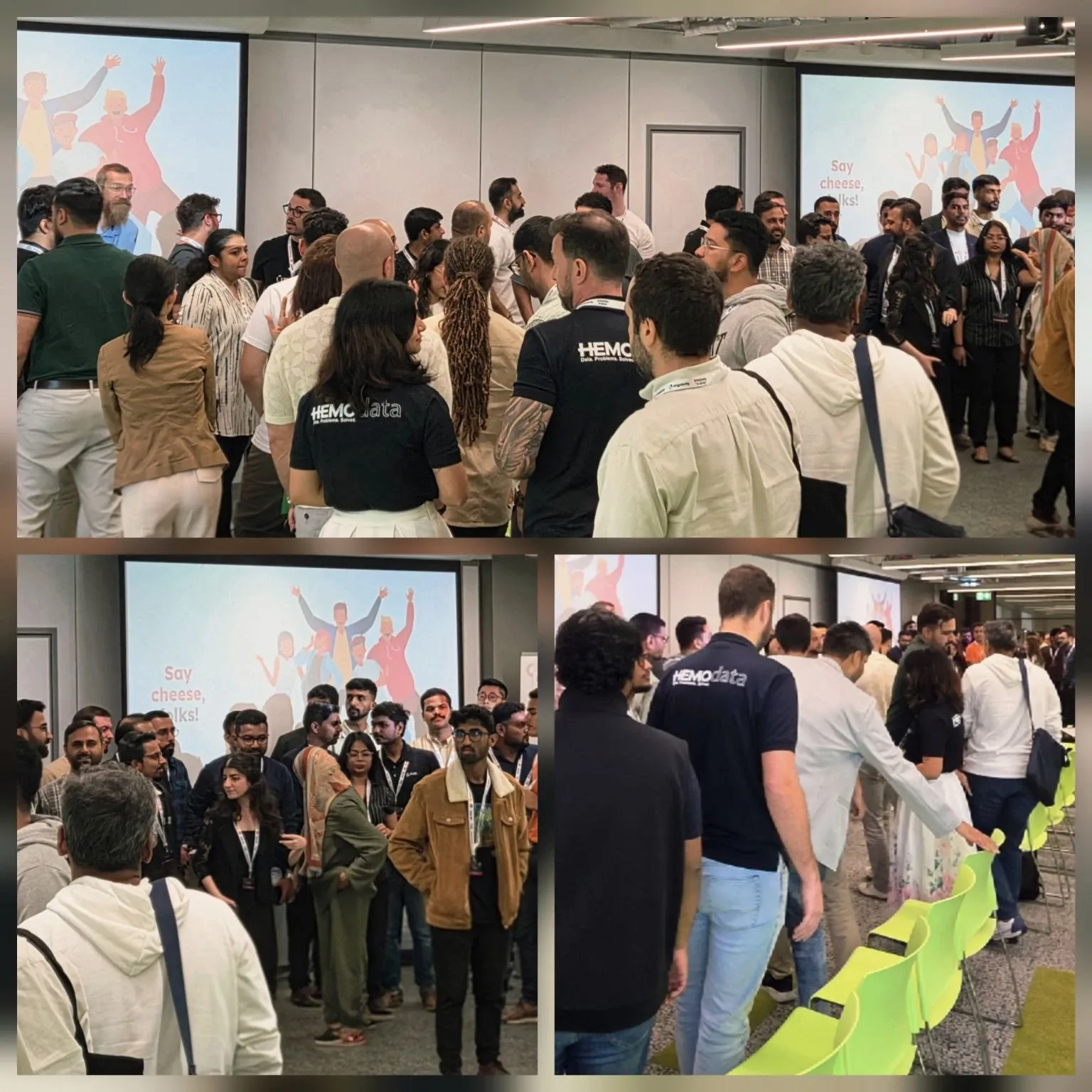Attendees gathering for the MeasureCamp Dubai 2025 group photo