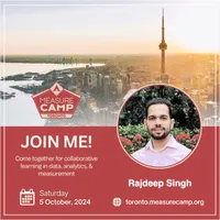 MeasureCamp Toronto attendee card